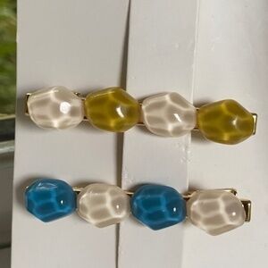 Anthropologie Hail Clip Set